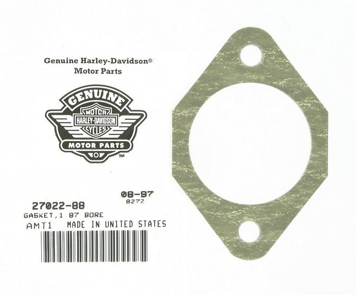 New OEM Genuine Harley-Davidson Gasket 1.87 Bore, 27022-88