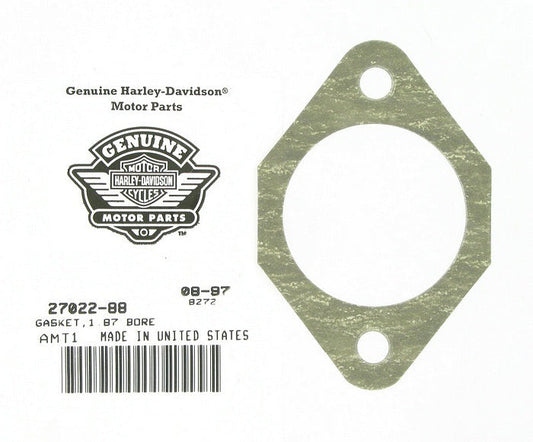 New OEM Genuine Harley-Davidson Gasket 1.87 Bore, 27022-88