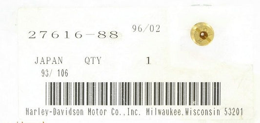 New OEM Genuine Harley-Davidson Main Jet (California), 27616-88