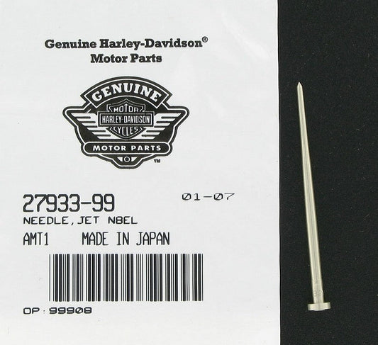 New OEM Genuine Harley-Davidson Needle Jet N8El, 27933-99