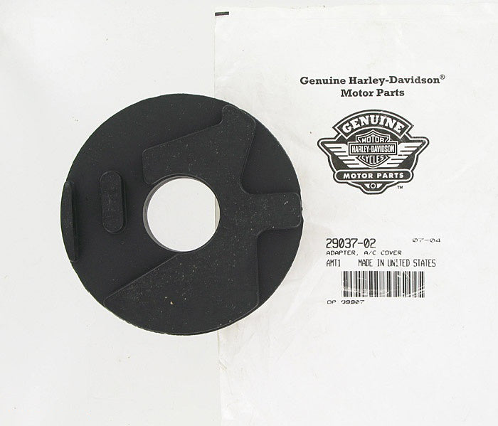 New OEM Genuine Harley-Davidson Air Cleaner Cover Adapter, 29037-02