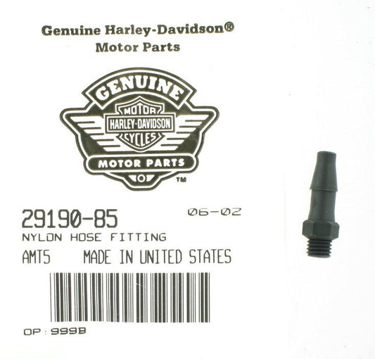 New OEM Genuine Harley-Davidson 5 Pack Nylon Hose Fitting, 29190-85
