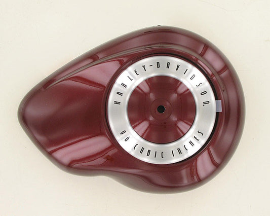 New OEM Genuine Harley-Davidson Dyna Air Cleaner Cover Crimson Red, 29193-08COZ
