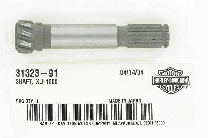 New OEM Genuine Harley-Davidson Shaft Xl, 31323-91