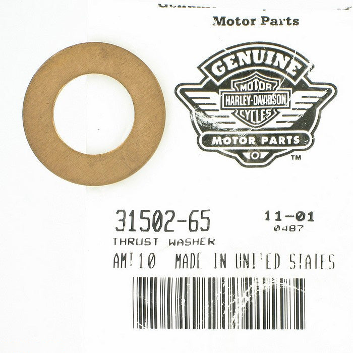 New OEM Genuine Harley-Davidson Thrust Washer, 31502-65