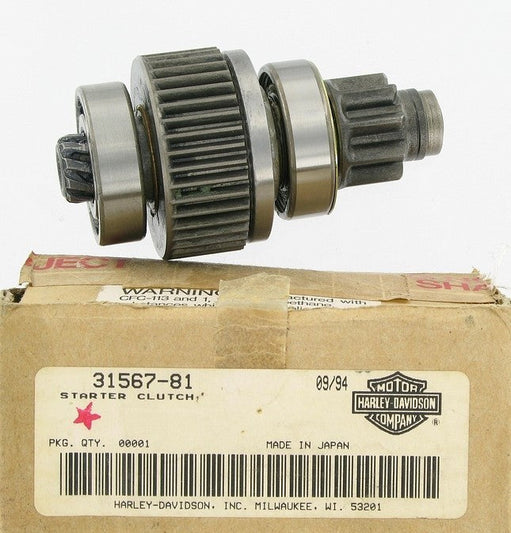 New OEM Genuine Harley-Davidson Starter Clutch, 31567-81