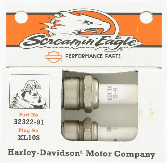 New OEM Genuine Harley-Davidson 2-Pack Spark Plug, 32322-91