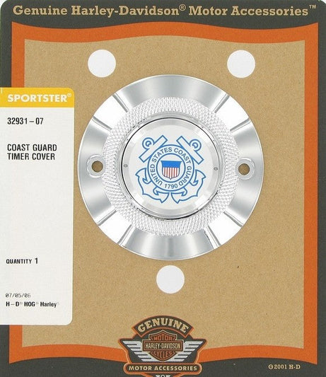 New OEM Genuine Harley-Davidson Timer Cover Coast Guard Xl, 32931-07