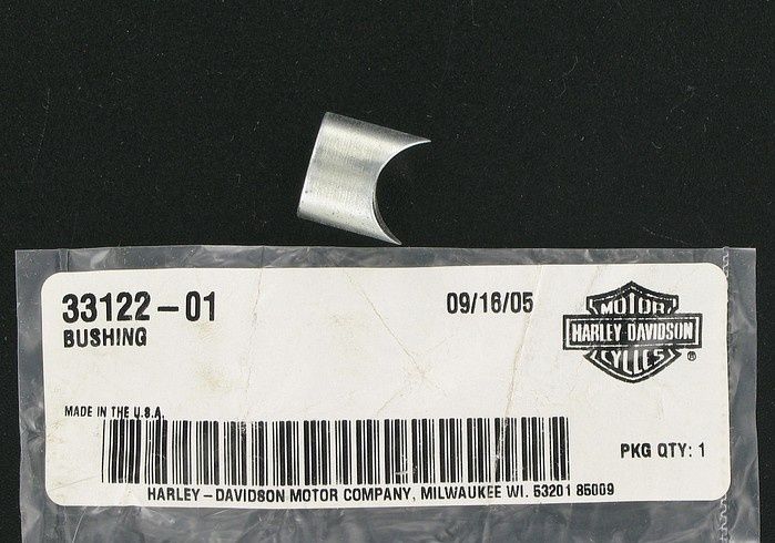 New OEM Genuine Harley-Davidson Bushing, 33122-01