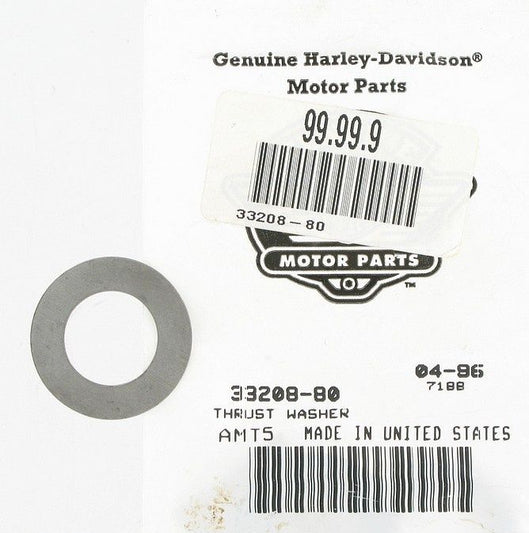 New OEM Genuine Harley-Davidson 5 Pack Thrust Washer, 33208-80
