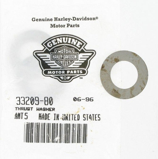 New OEM Genuine Harley-Davidson 5 Pack Thrust Washer, 33209-80