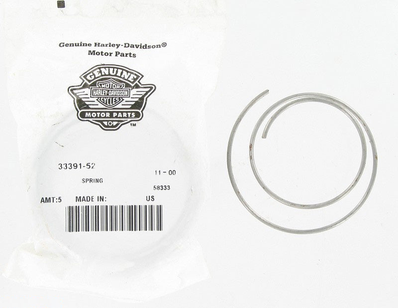 New OEM Genuine Harley-Davidson Spring, 33391-52