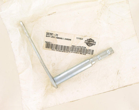 New OEM Genuine Harley-Davidson Shift Lever Assembly Zinc, 33787-01