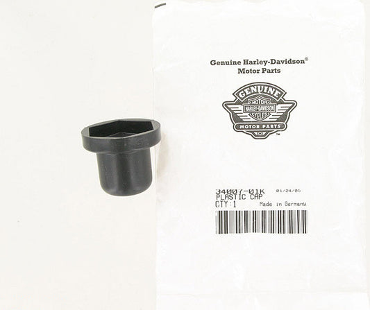 New OEM Genuine Harley-Davidson Plastic Cap (Helmet), 34007-01K