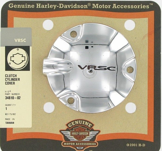 New OEM Genuine Harley-Davidson Chrome Cylinder Cover , 34810-02