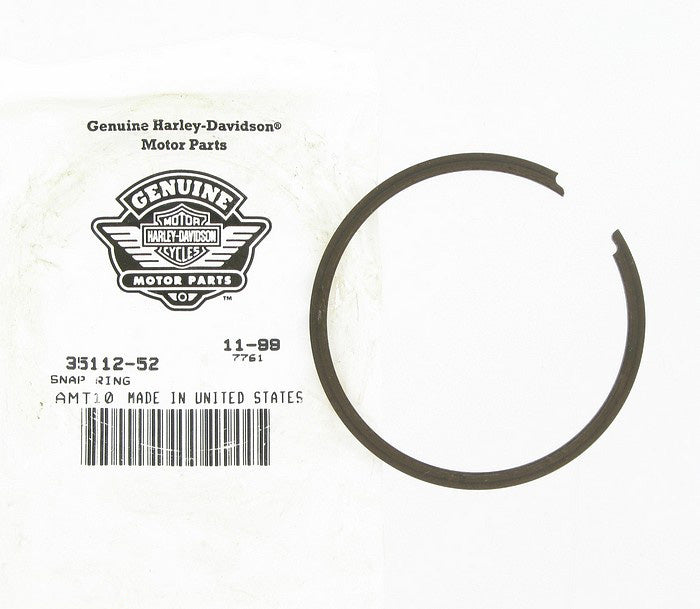 New OEM Genuine Harley-Davidson Snap Ring, 35112-52