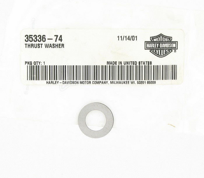 New OEM Genuine Harley-Davidson Thrust Washer, 35336-74