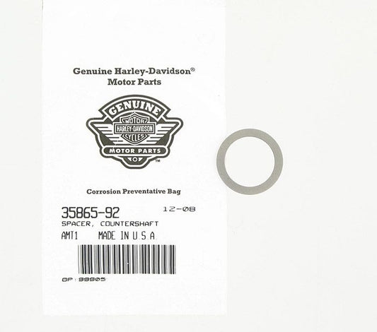 New OEM Genuine Harley-Davidson Spacer Countershaft, 35865-92