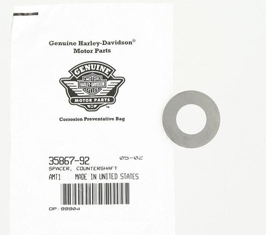 New OEM Genuine Harley-Davidson Spacer Countershaft, 35867-92