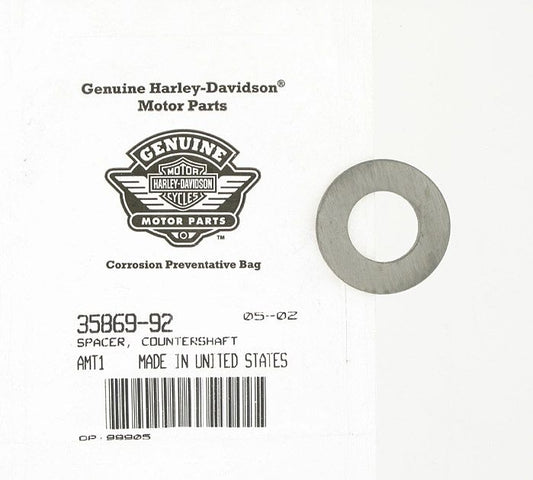 New OEM Genuine Harley-Davidson Spacer Countershaft, 35869-92