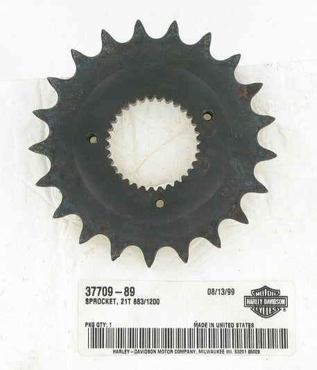 New OEM Genuine Harley-Davidson Sprocket 21T 883 1200, 37709-89