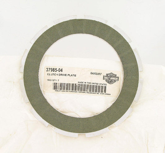 New OEM Genuine Harley-Davidson 7-Pack Clutch Drive Plate, 37985-04