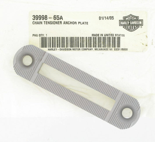 New OEM Genuine Harley-Davidson Chain Tensioner Anchor Plate, 39998-65A