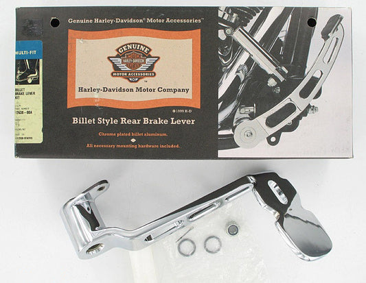 New OEM Genuine Harley-Davidson Brake Lever Chrome, 42638-00A