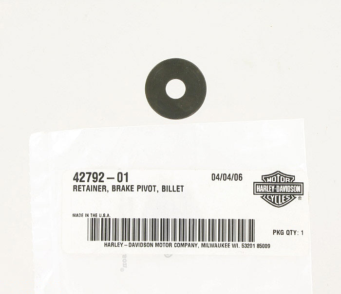 New OEM Genuine Harley-Davidson Brake Pivot Retainer, 42792-01