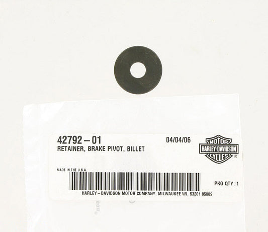 New OEM Genuine Harley-Davidson Brake Pivot Retainer, 42792-01