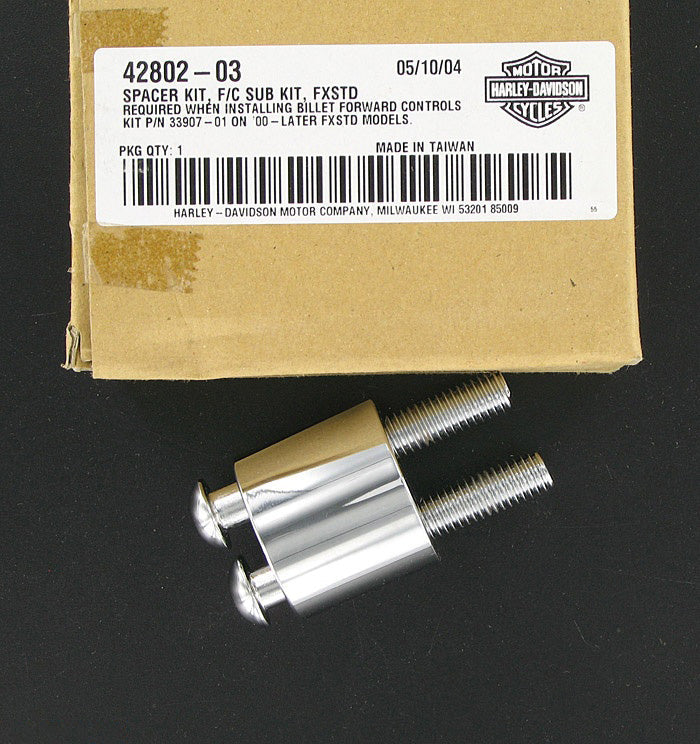 New OEM Genuine Harley-Davidson Fxstd Spacer Kit, 42802-03