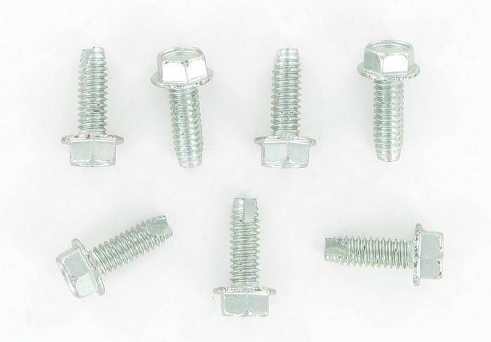 New OEM Genuine Harley-Davidson Screw 1 4"-20 X 3 4" Serrated Flange Hex Head Thread Cutting, 4329