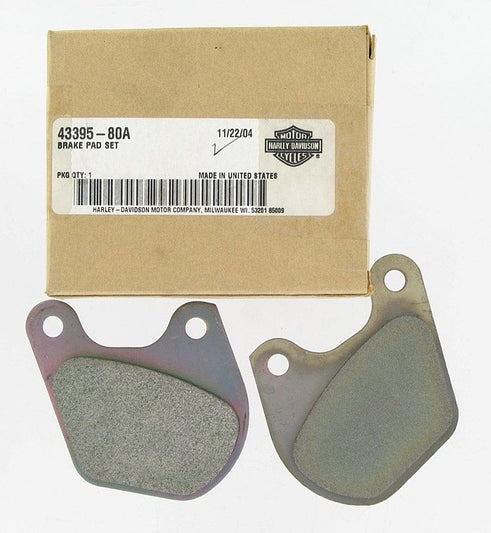 New OEM Genuine Harley-Davidson Brake Pad Set, 43395-80A