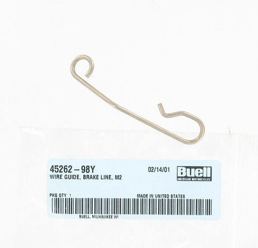 New OEM Genuine Harley-Davidson Wire Guide Brake Line, 45262-98Y