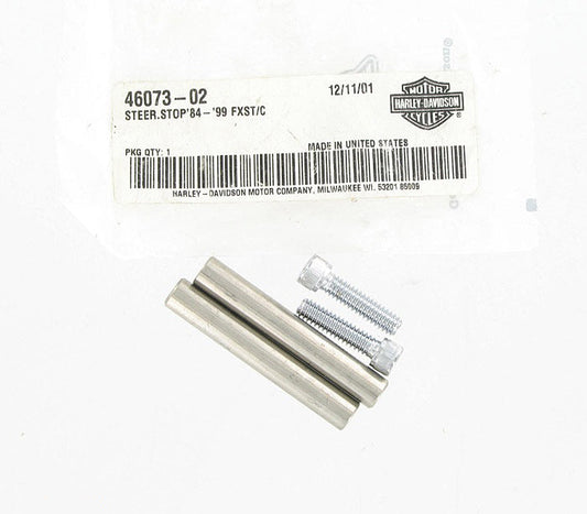 New OEM Genuine Harley-Davidson Fork Stop Kit, 46073-02