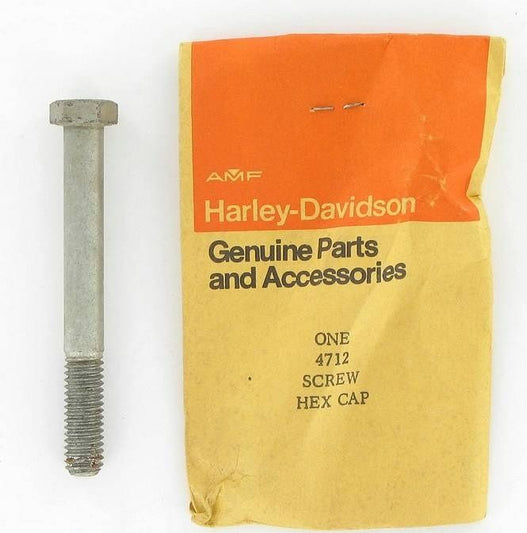 New OEM Genuine Harley-Davidson Bolt 3 8"-16 X 3-1 4" Hex Head Grade 5, 4712