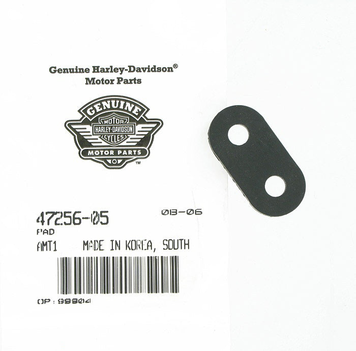 New OEM Genuine Harley-Davidson Frame Cover Pad, 47256-05