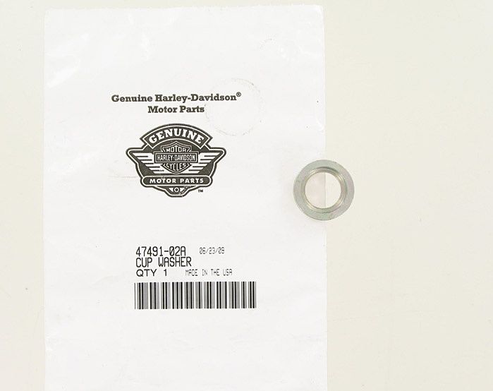 New OEM Genuine Harley-Davidson Cup Washer, 47491-02A