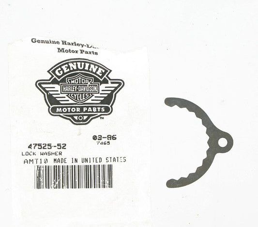 New OEM Genuine Harley-Davidson Rear Fork Bearing Locknut Lock Washer, 47525-52