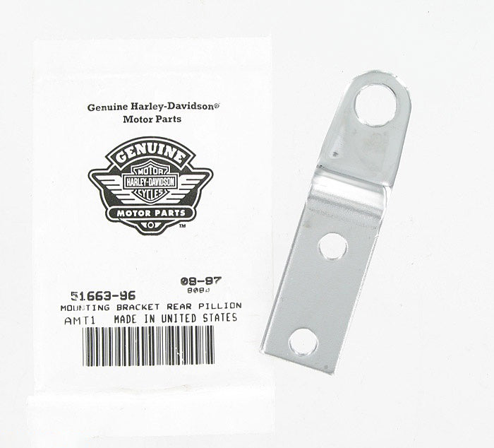 New OEM Genuine Harley-Davidson Rear Mounting Bracket Pillion, 51663-96