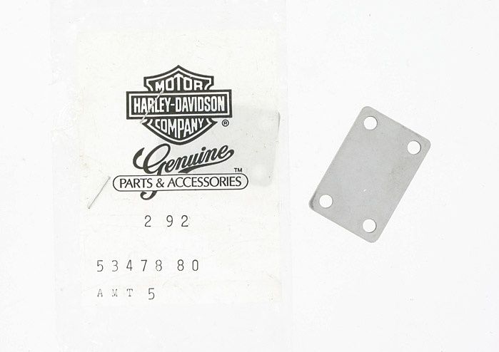 New OEM Genuine Harley-Davidson Backing Plate Tour-Pak, 53478-80