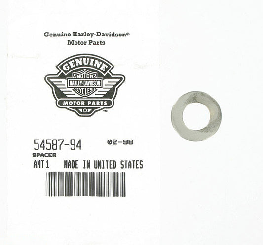 New OEM Genuine Harley-Davidson Spacer, 54587-94