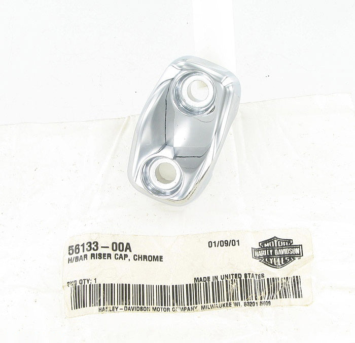 New OEM Genuine Harley-Davidson Handlebar Riser Cap, 56133-00A