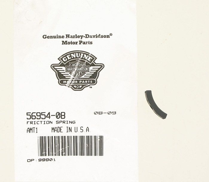 New OEM Genuine Harley-Davidson Friction Spring, 56954-08