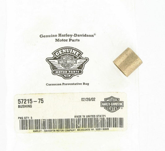 New OEM Genuine Harley-Davidson Bushing Brake Pedal Steering Arm, 57215-75