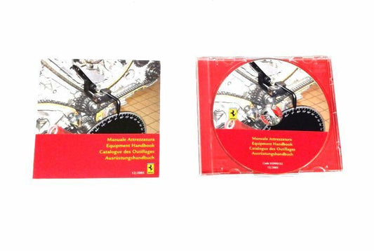 Genuine Ferrari Technical Information - Special Tools Parts CD  2005