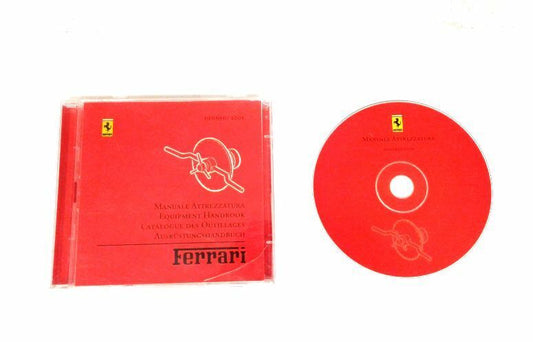 Genuine Ferrari Technical Information - Special Tools Parts CD 2001