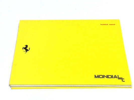 New OEM 1992 Ferrari Mondial T Owners Handbook Manual Cat. 709/92