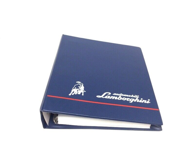 Lamborghini Diablo Roadster MY 1999 Spare Parts Catalog (Blue Binder) - 901325745