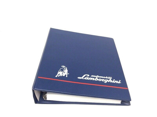 Lamborghini Diablo Roadster MY 1999 Spare Parts Catalog (Blue Binder) - 901325745